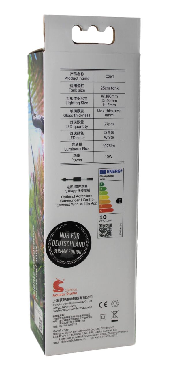 CHIHIROS C 301 (<30 cm) – Image 3