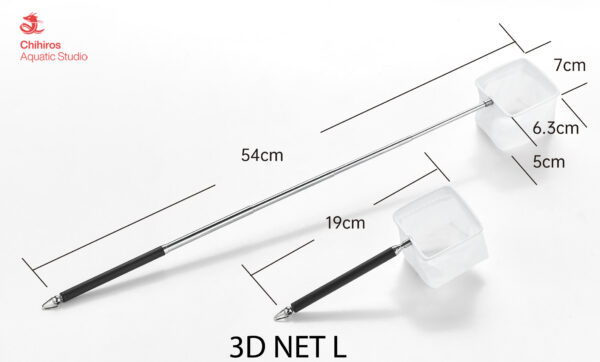 CHIHIROS Épuisette Télescopique 3D Net - L – Image 2