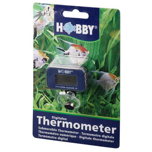 thermomètre digital à pile de marque hobby pour aquarium
