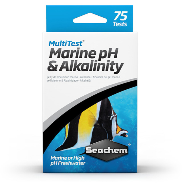 SEACHEM Multitest pH & Alkalinity (75 tests)