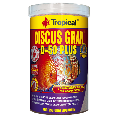 alimentation pour poissons tropical discus 1l