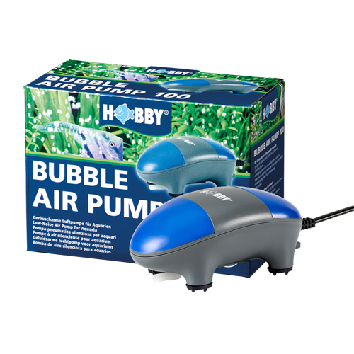 pompe à air hobby bubble air pump 100, permet l'oxygénation de l'eau de l'aquarium