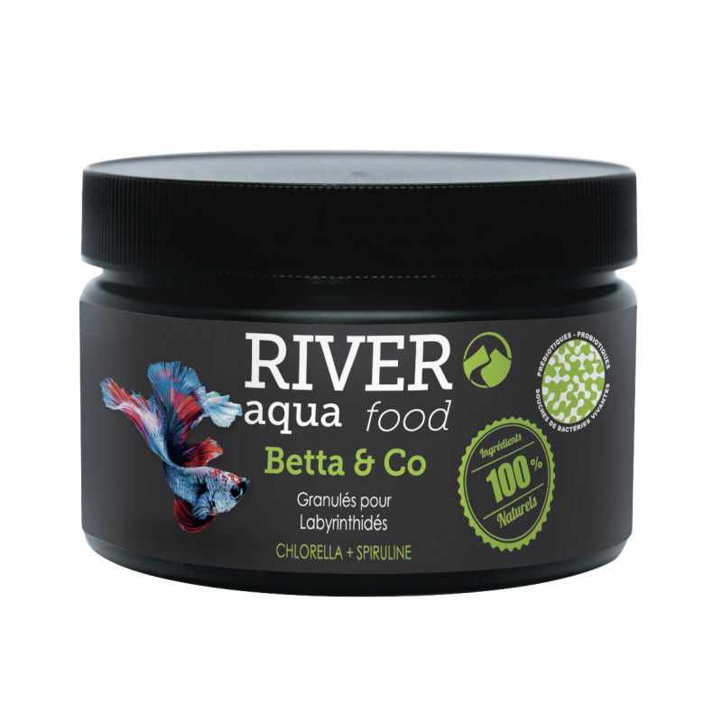 RIVER AQUA Betta & Co. Pellets - 250ml (100 gr)