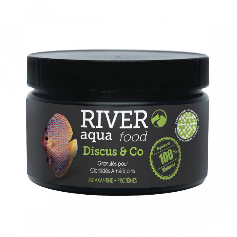 RIVER AQUA Discus & Co. Pellets - 250ml (100 gr)