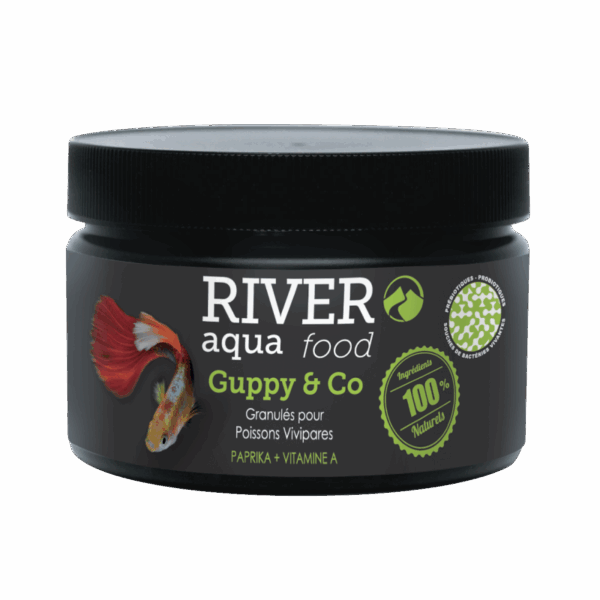 RIVER AQUA Guppy & Co. Pellets - 250ml (100 gr)