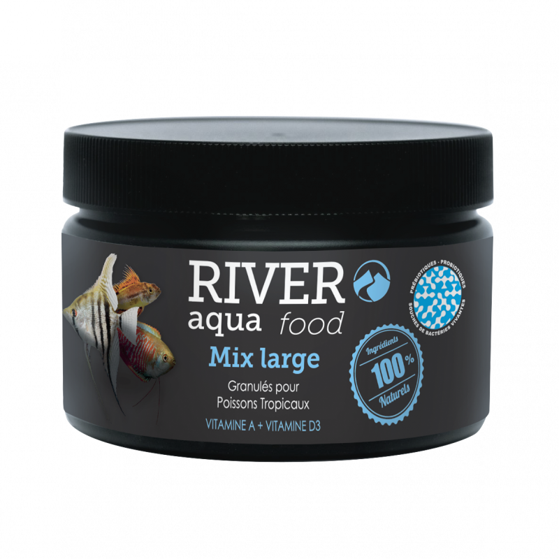 RIVER AQUA Mix Large Pellets - 250ml (100 gr)