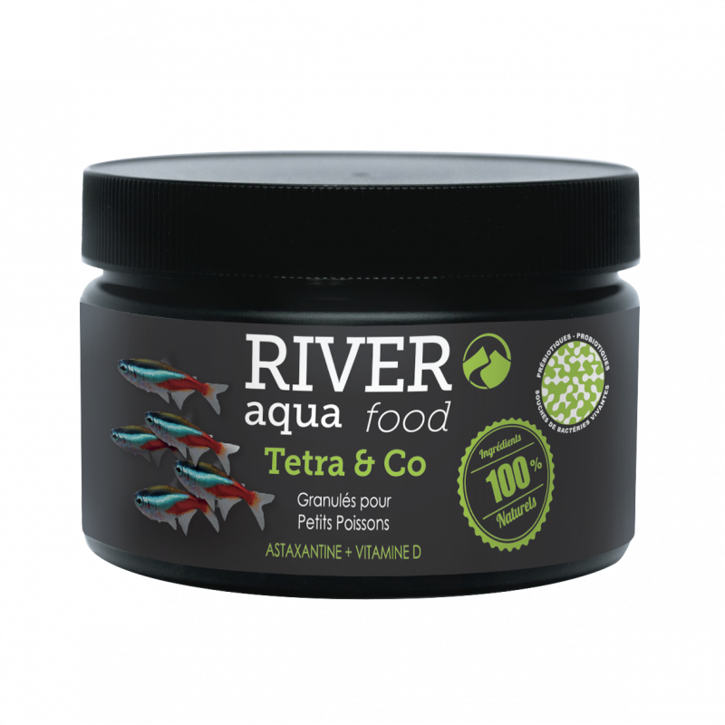 RIVER AQUA Tetra & Co. Pellets - 250ml (100 gr)