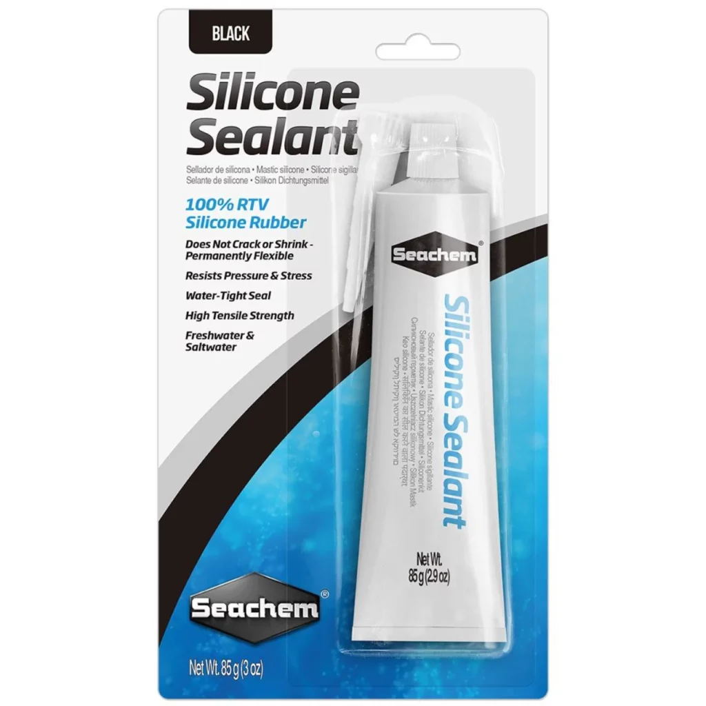 SEACHEM Silicone Sealant (Noir) - 85 g