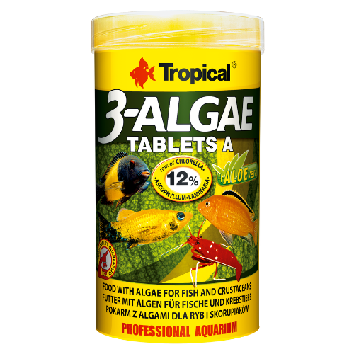TROPICAL 3-Algae Tablets A - 250 ml