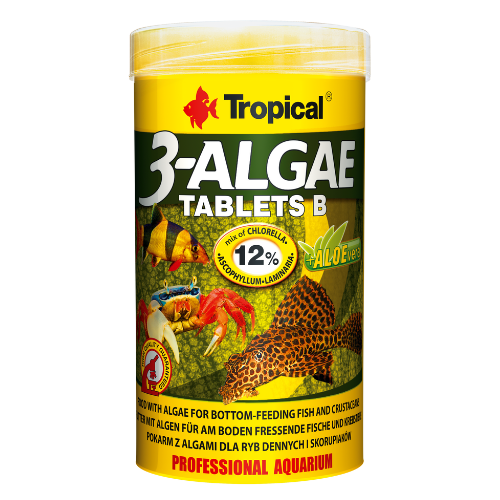 TROPICAL 3-Algae Tablets B - 250 ml